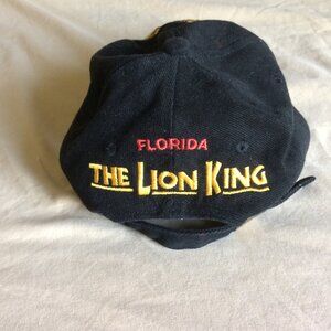 The Lion King Hat Cap Strap Back Black  Disney Florida